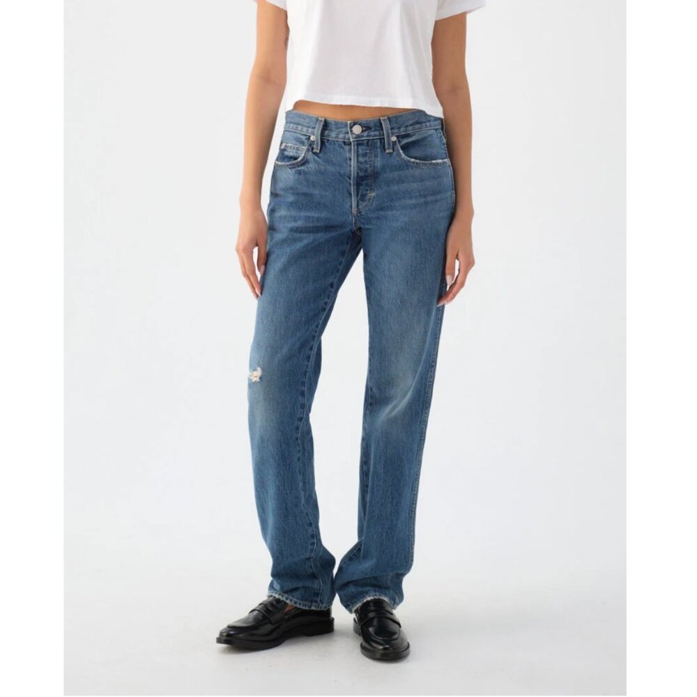 AMO Charlotte Jeans in Romeo Wash